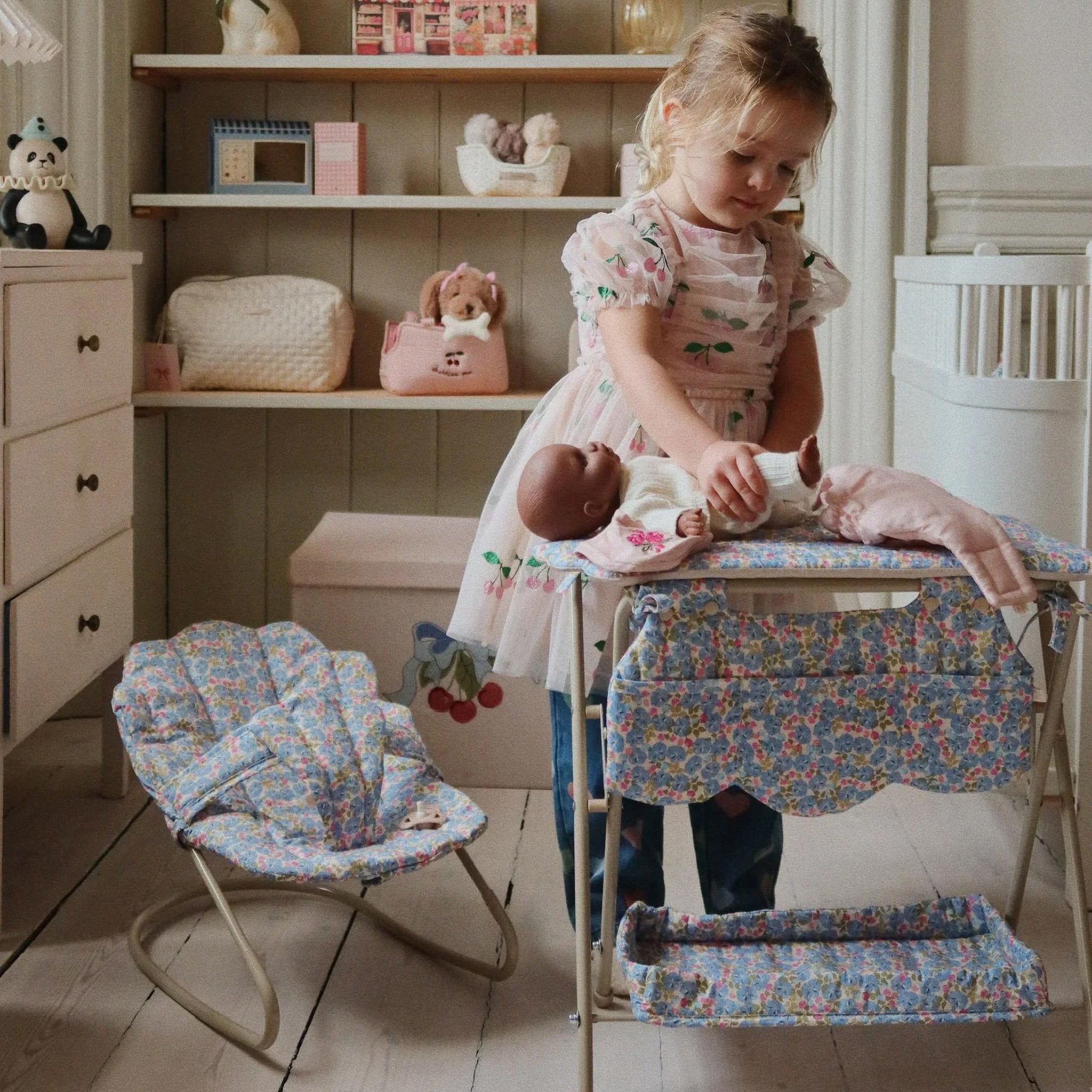 Puppenwippe Fleur Rosier