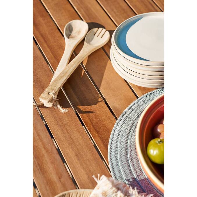Table de jardin extensible PARADIZE Effet Noyer & Graphite