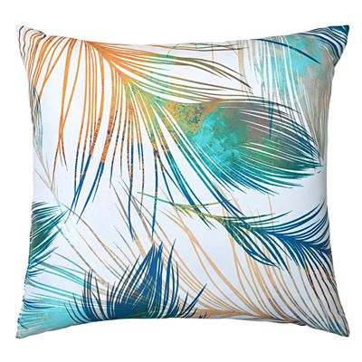 Couette DÉCO DOUBLE FACE motif plumes - Becquet Création – légère ou chaude
