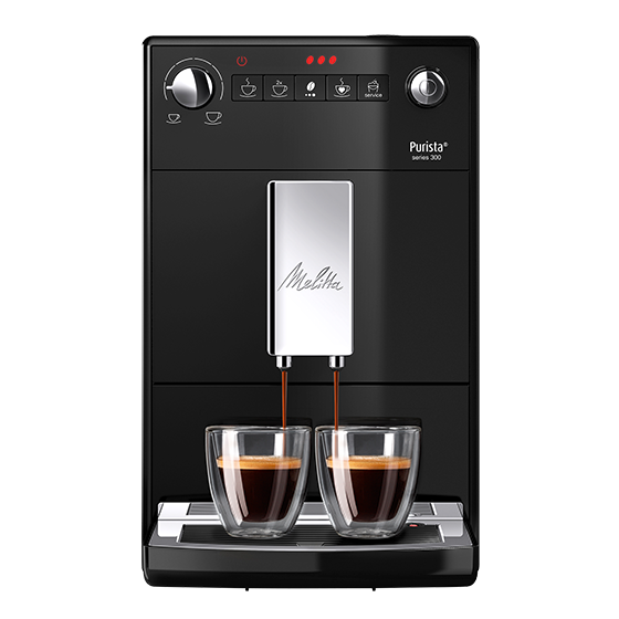 Purista®|Kaffeevollautomat Schwarz