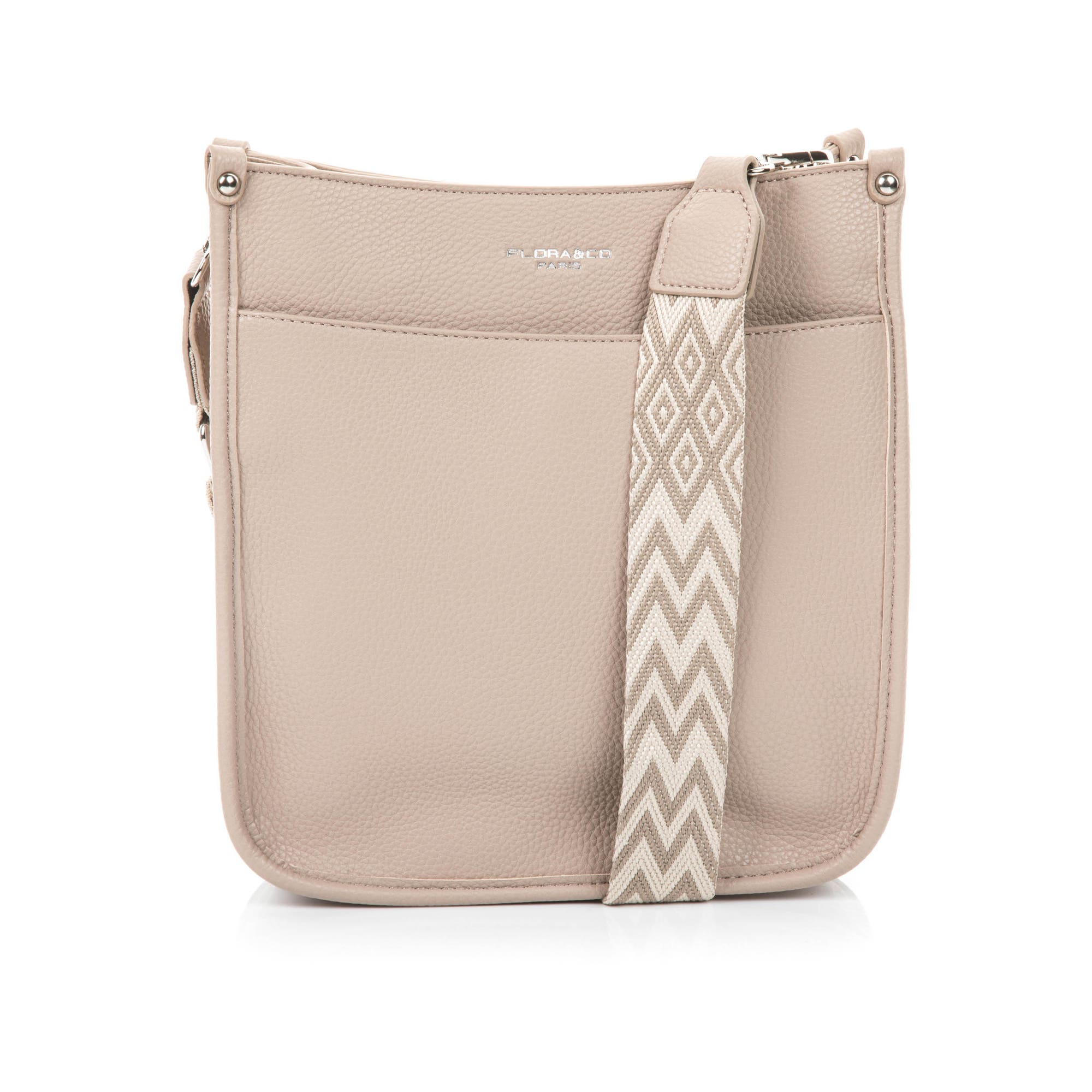 Sac bandoulière beige