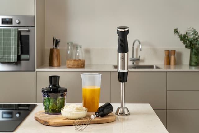 OBH Nordica Quickchef + stavblender HN6738S0 (Sort)