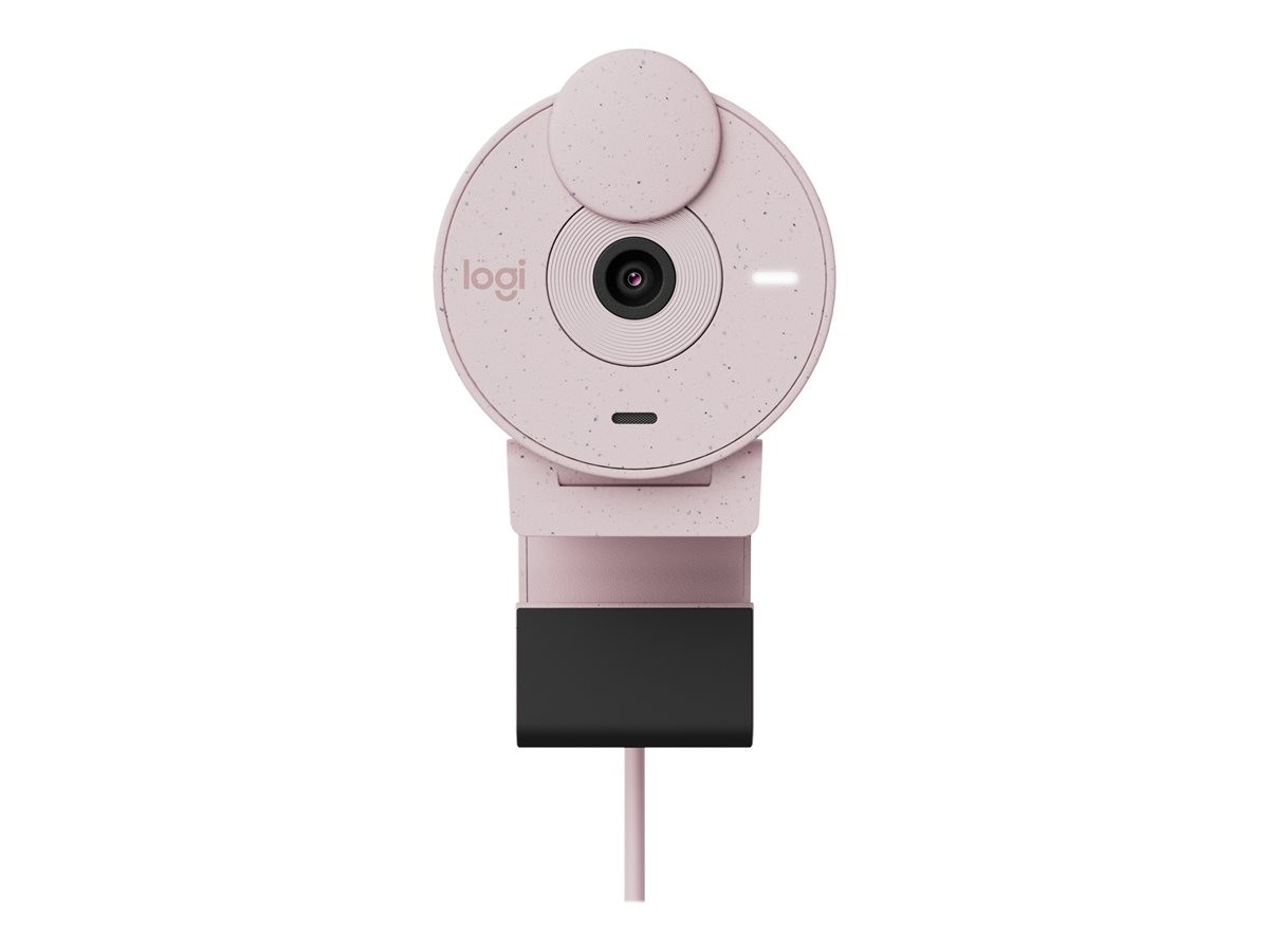 Logitech - Brio 300 Full HD webcam, Rose