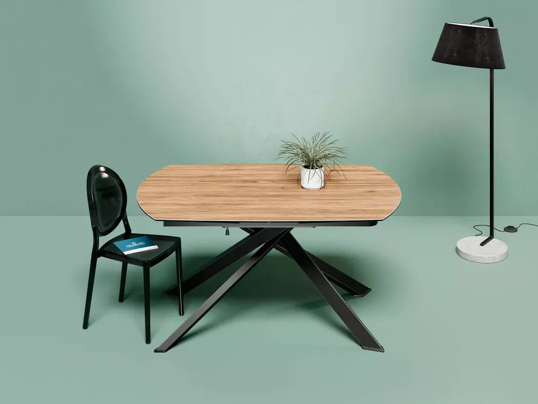 Esstisch mit Auszug Grande Kheops 160/240x100 cm