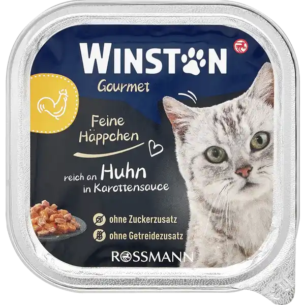 Schlemmer-Menü reich an Huhn in Karottensauce