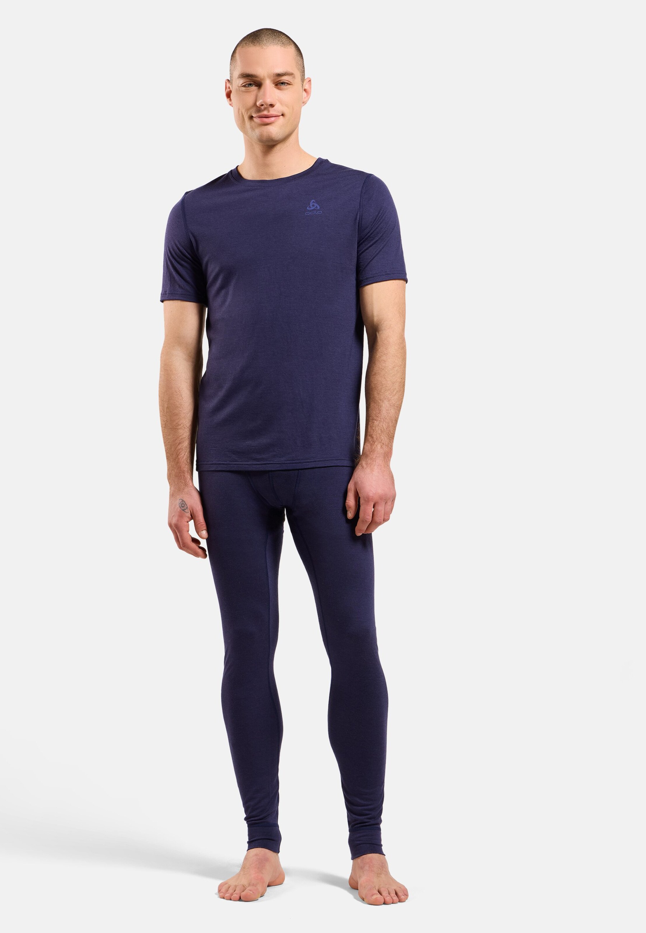 Natural Merino 200 Base Layer T-shirt in eclipse