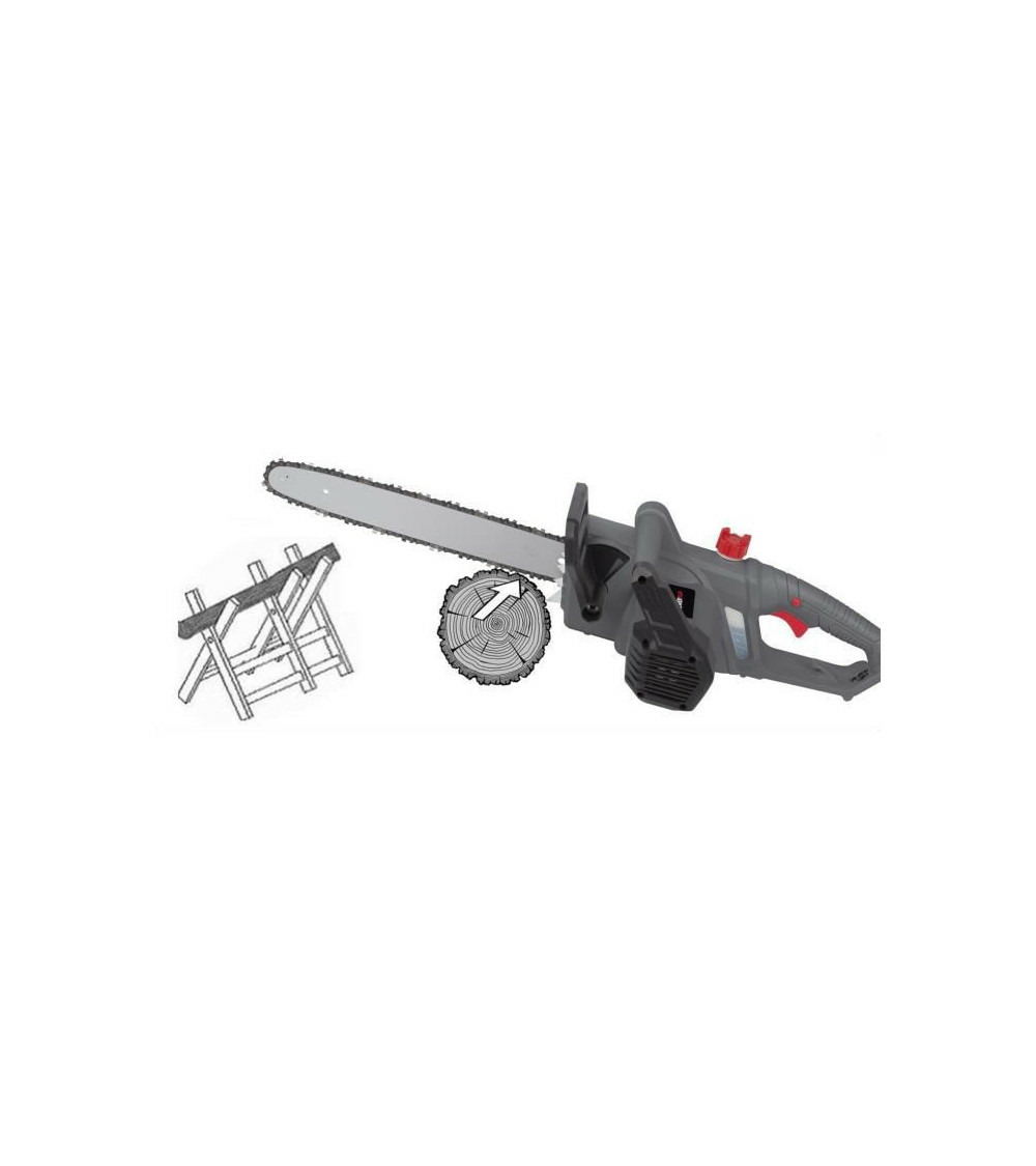 Tronçonneuse 2200w 400mm poweg10110