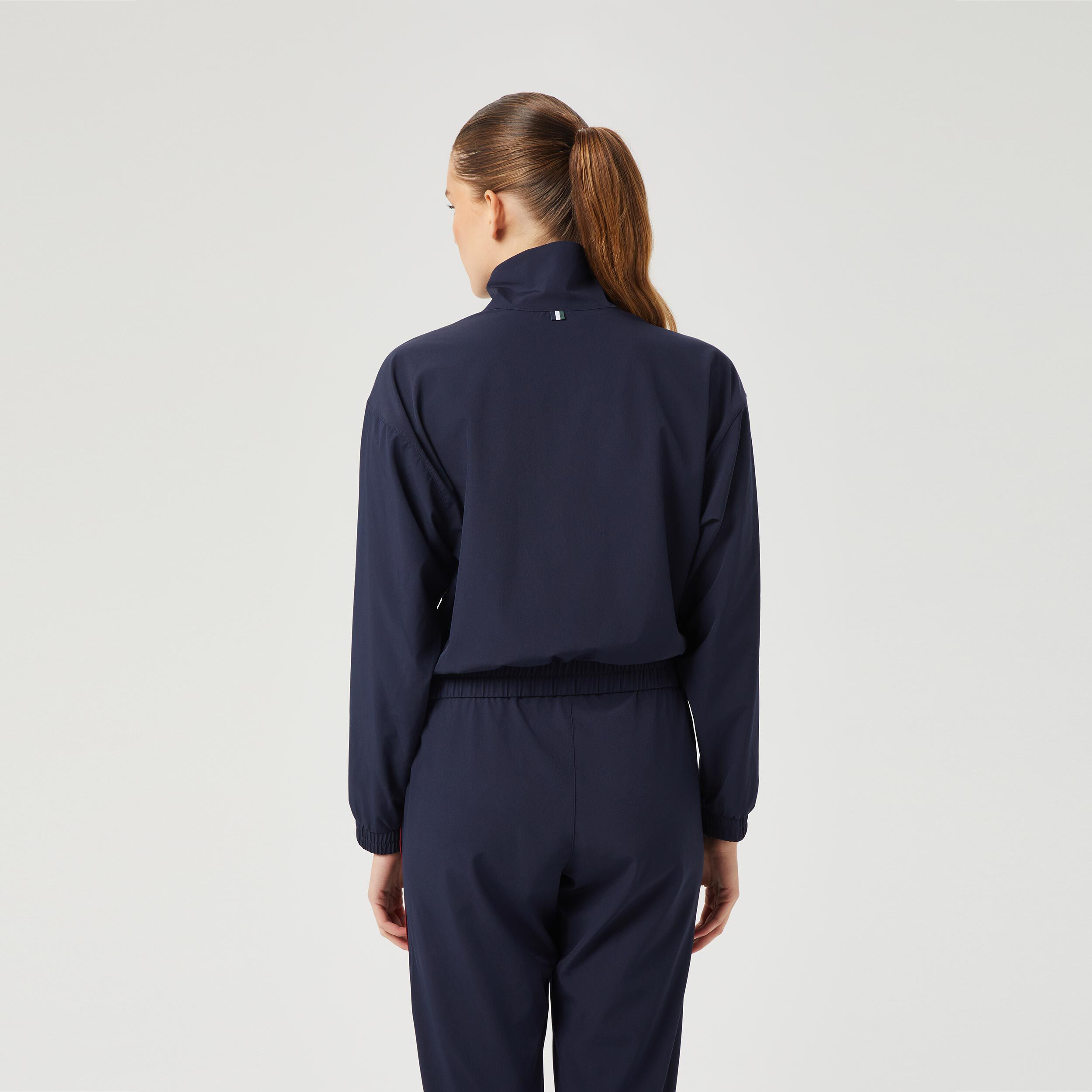 Björn Borg Ace Woven Track Veste De Survêtement Femmes - Bleu Foncé