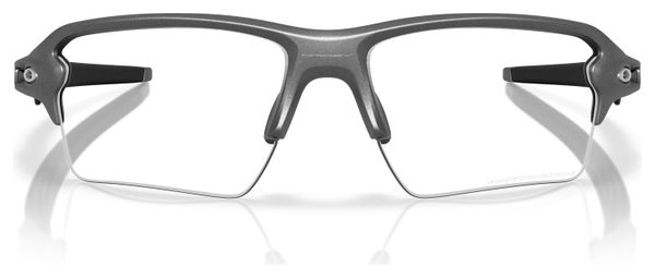 Lunettes Oakley Flak 2.0 XXL - Steel / Clear to Black Iridium Photochromic / Ref : OO9488-0763