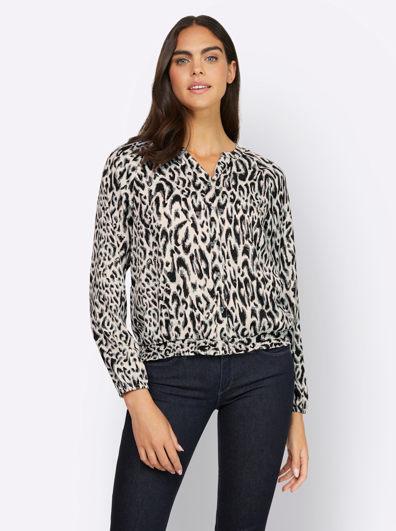 heine Druckbluse