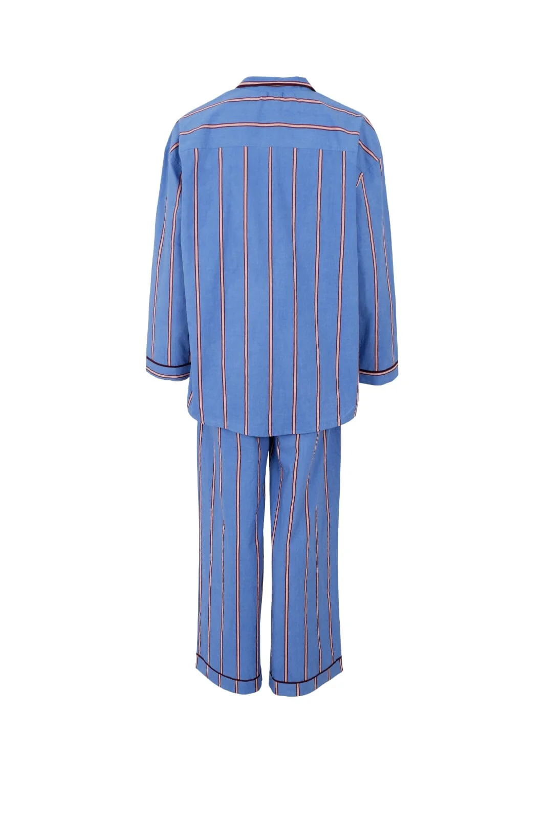 Black Colour Bcnorma Night Homewear 7020 blue stripe