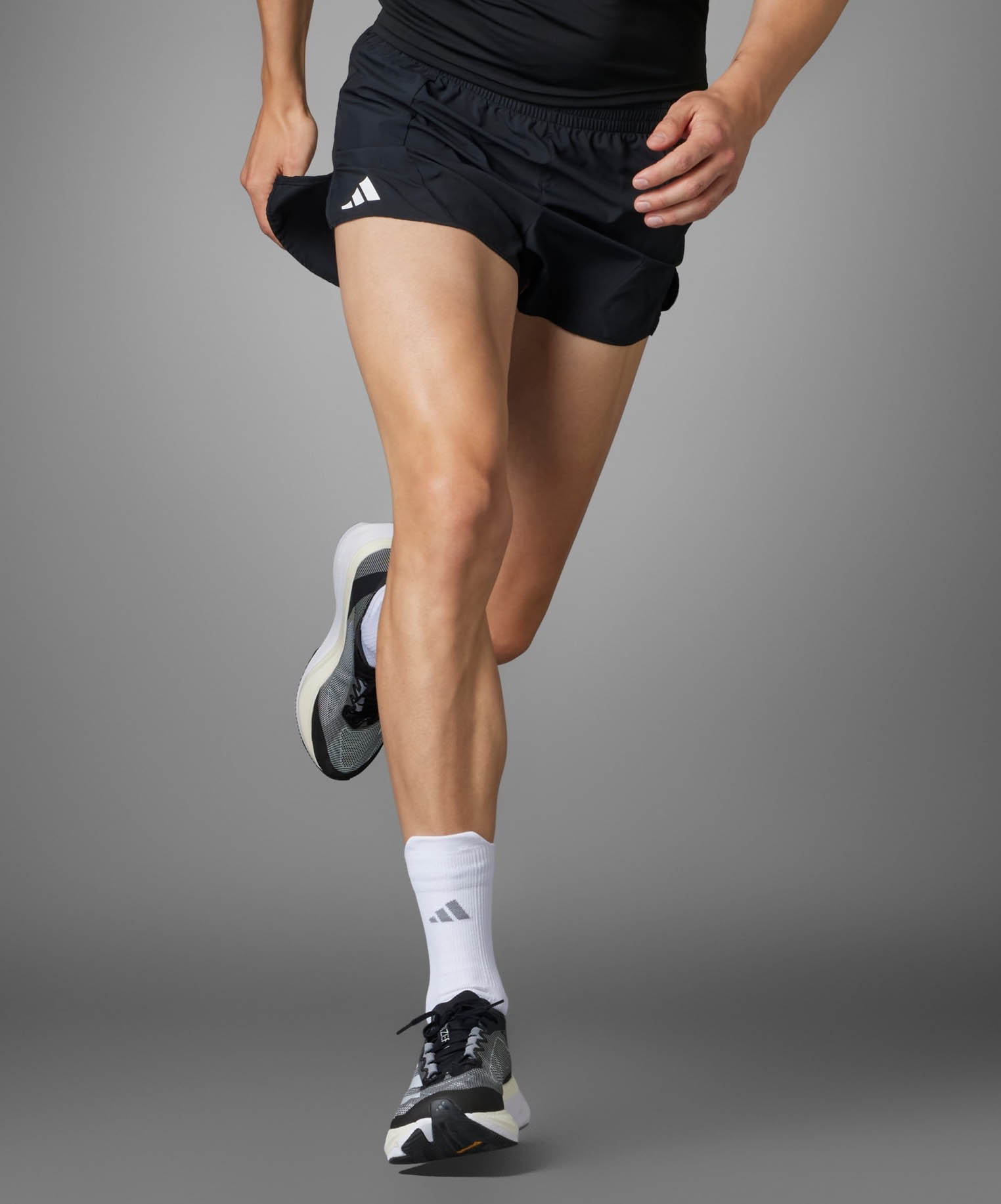 Adizero Essentials Running Shorts Herre Black