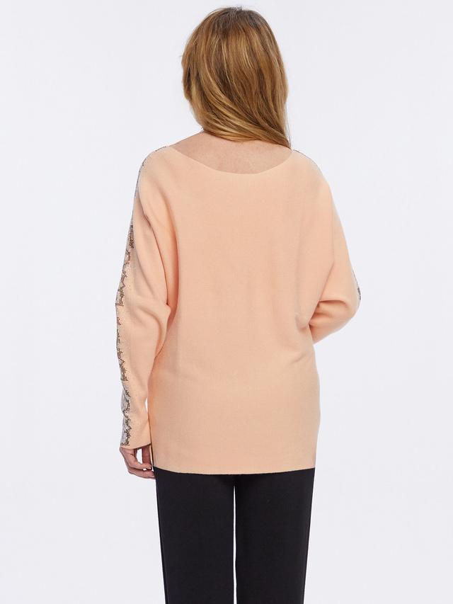 Pullover Querrippe