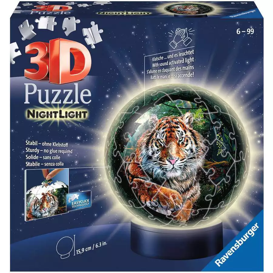Ravensburger Nachtlicht Raubkatzen bunt