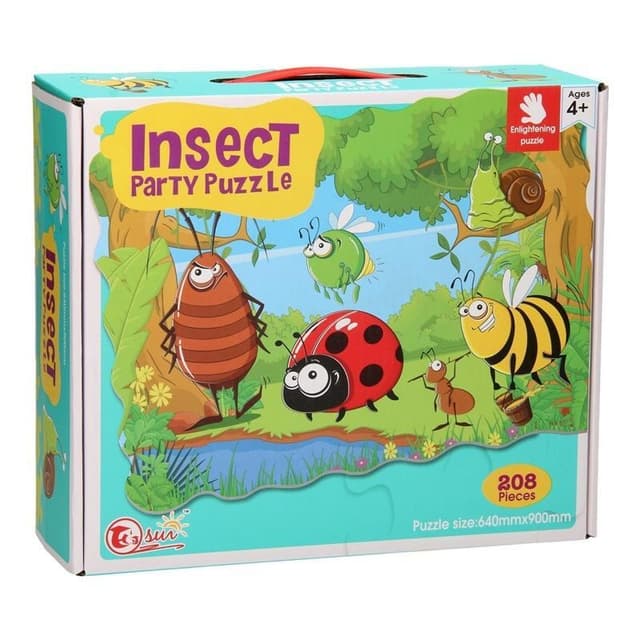 208-bit puslespil, Insekter