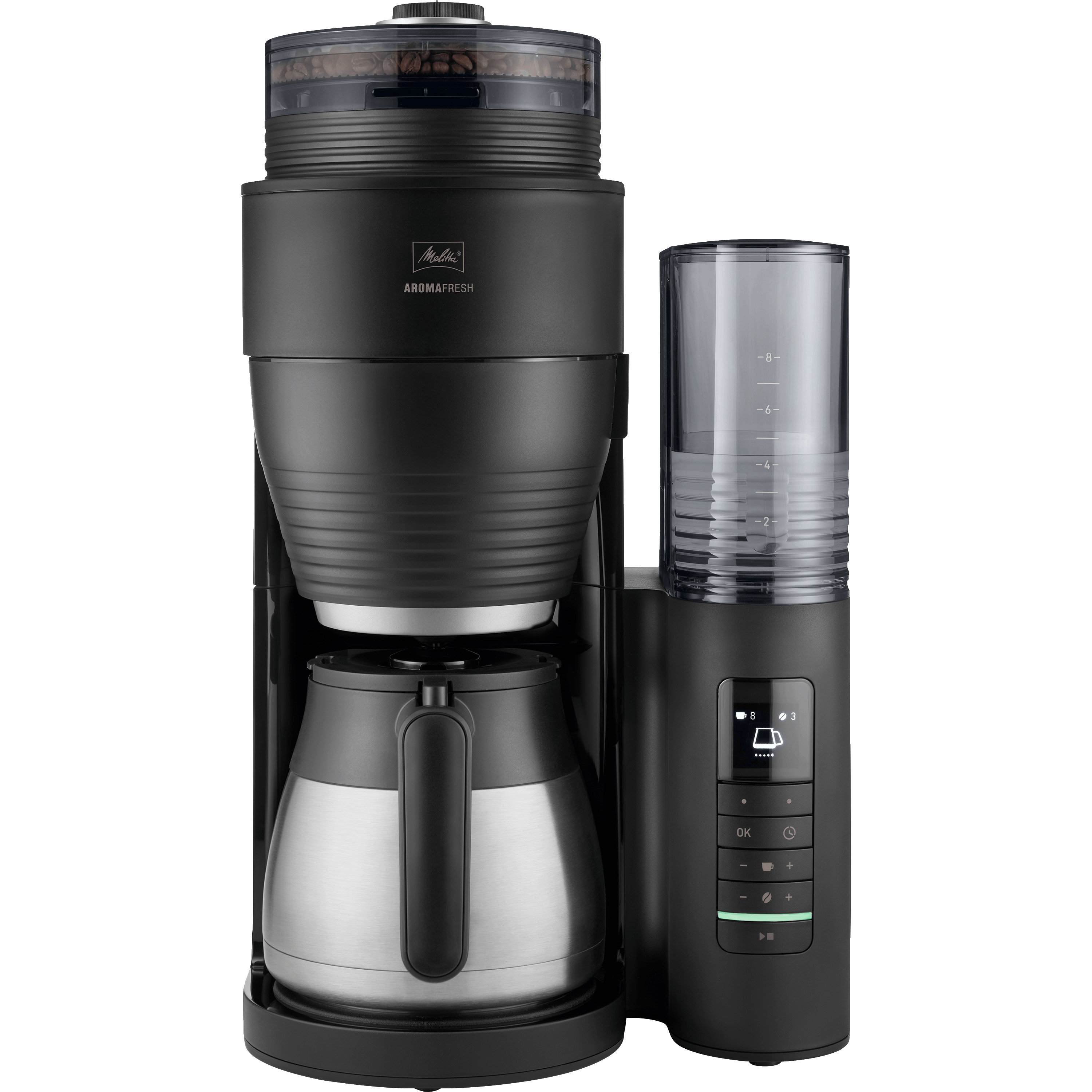 AromaFresh Therm Pro X|Filterkaffeemaschine mit Mahlwerk