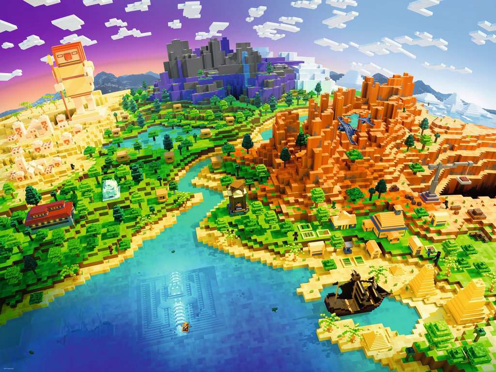 Ravensburger Spiel World of Minecraft