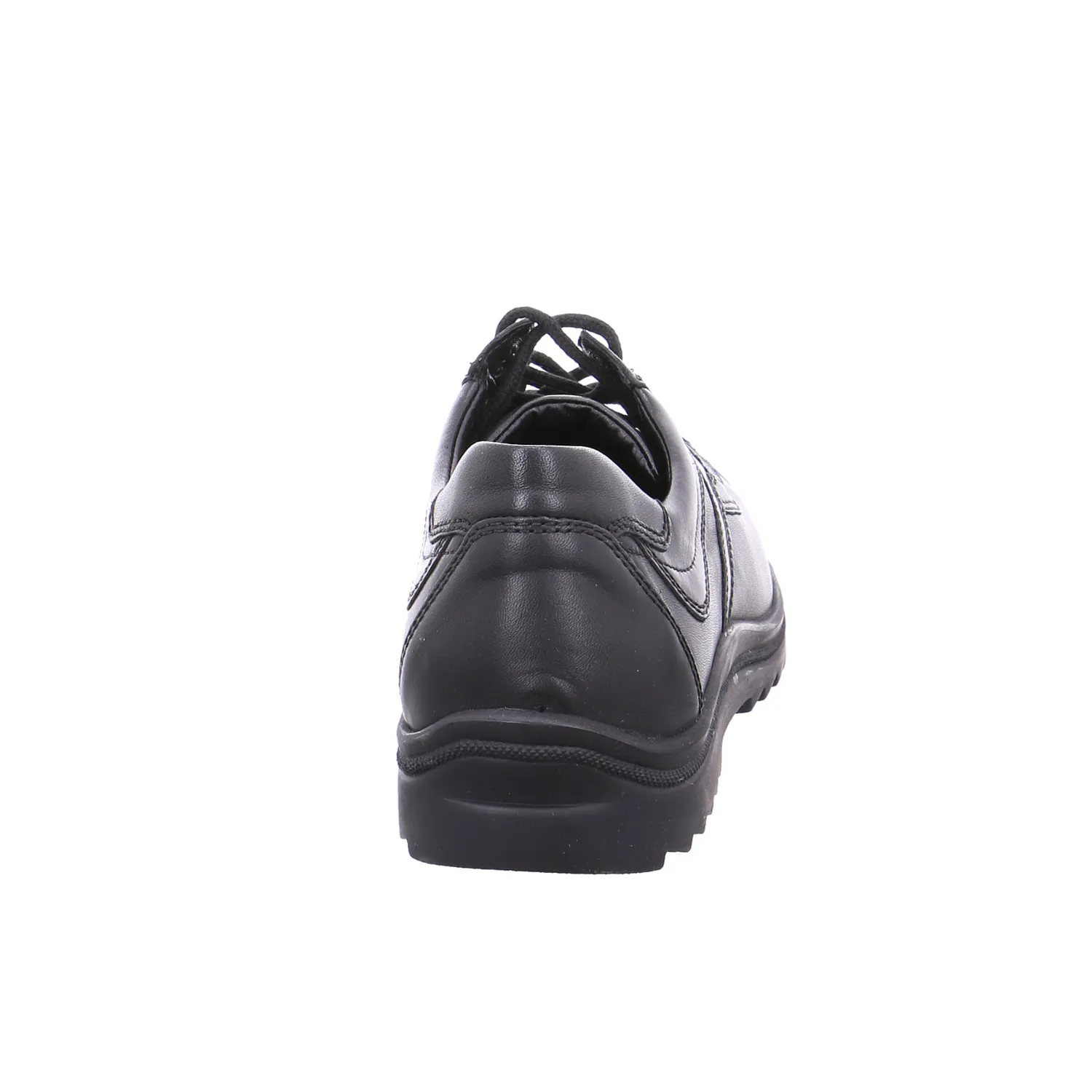 WALDLÄUFER Halbschuh Schwarz Leder