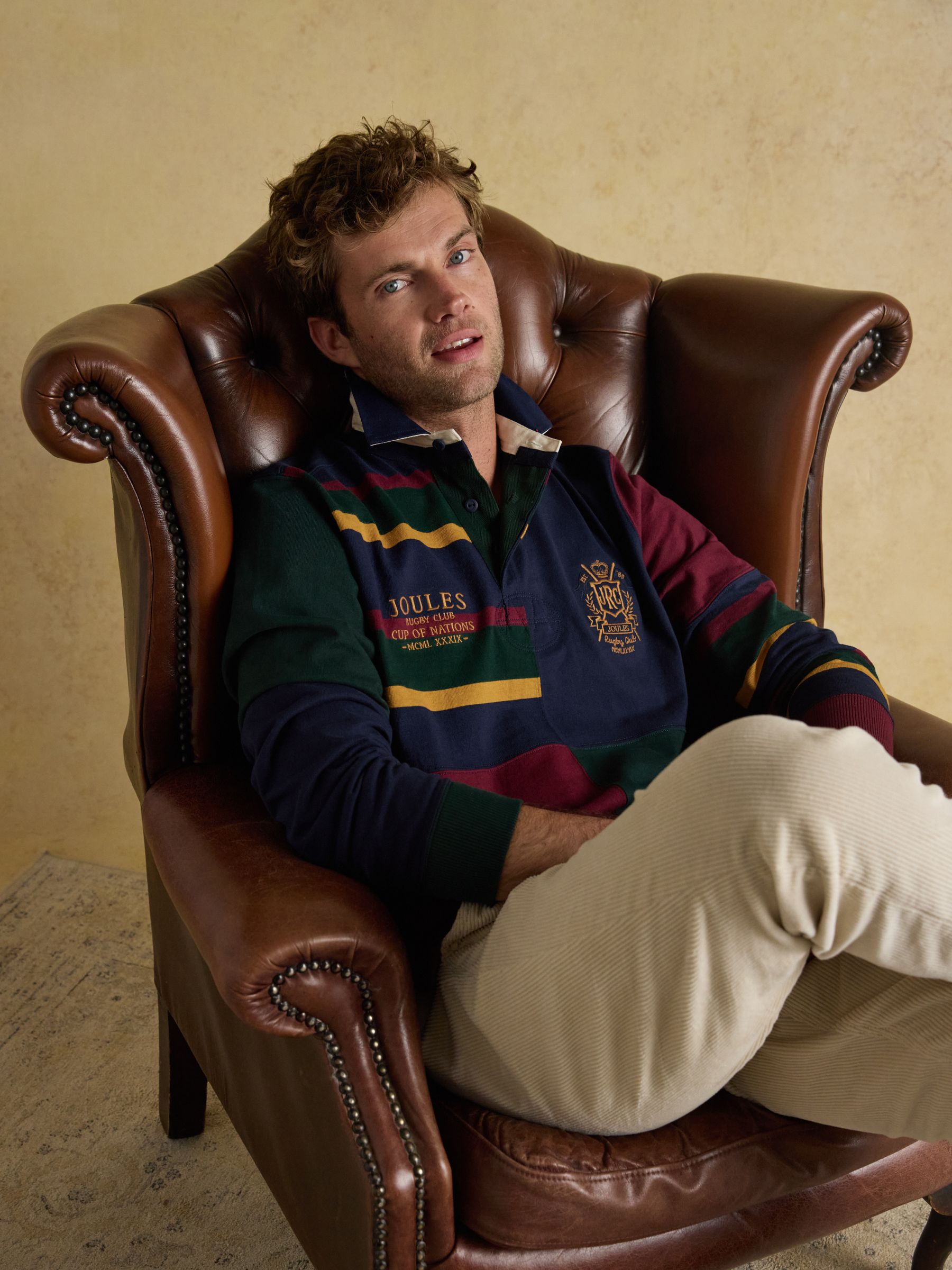 Joules Harlequin Rugby Club Long Sleeve Shirt