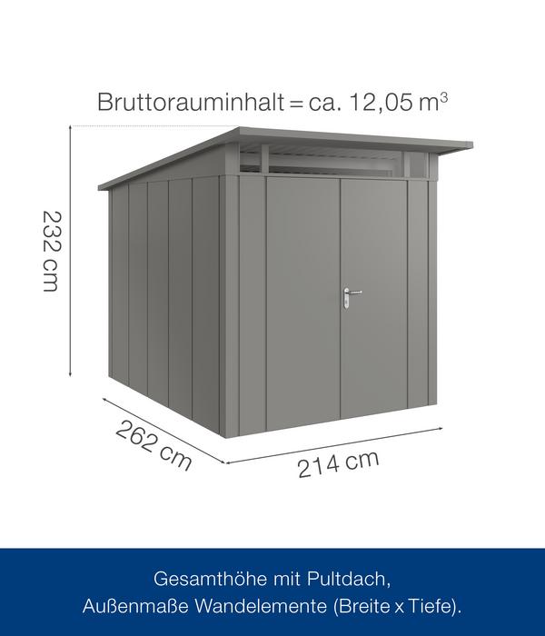 Hörmann Metallgerätehaus Juno JPD6 L-Sk