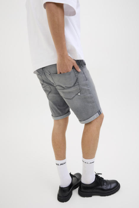 Jack & Jones grijze heren korte broek