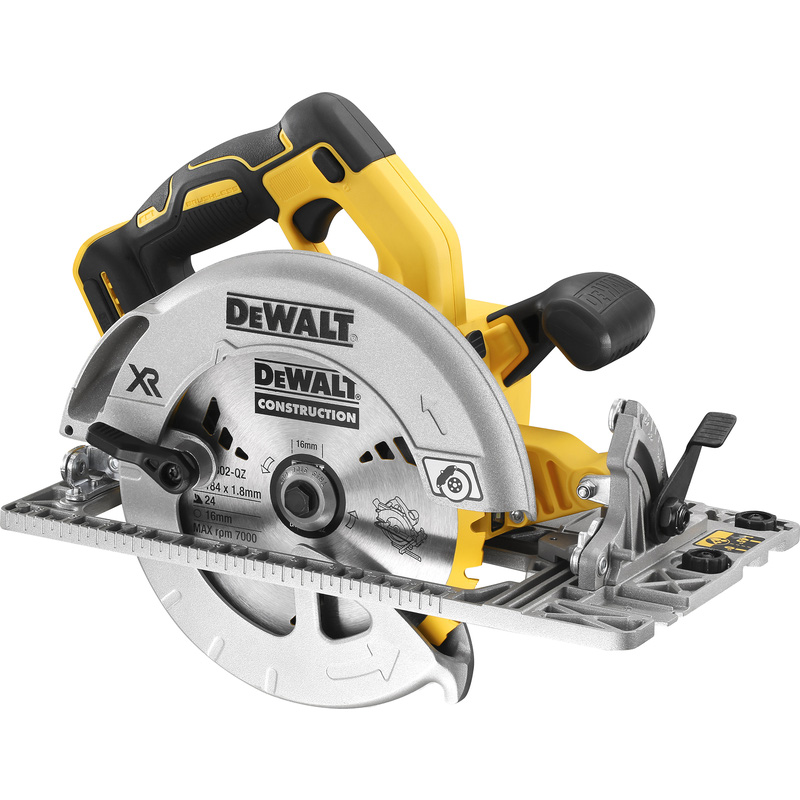 DeWALT DCS572NT-XJ 18v XR BL accu cirkelzaag (body) 18V Li-ion