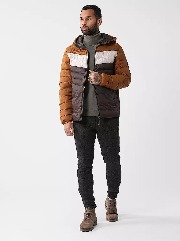 JACK & JONES Steppjacke JJESPRINT  braun