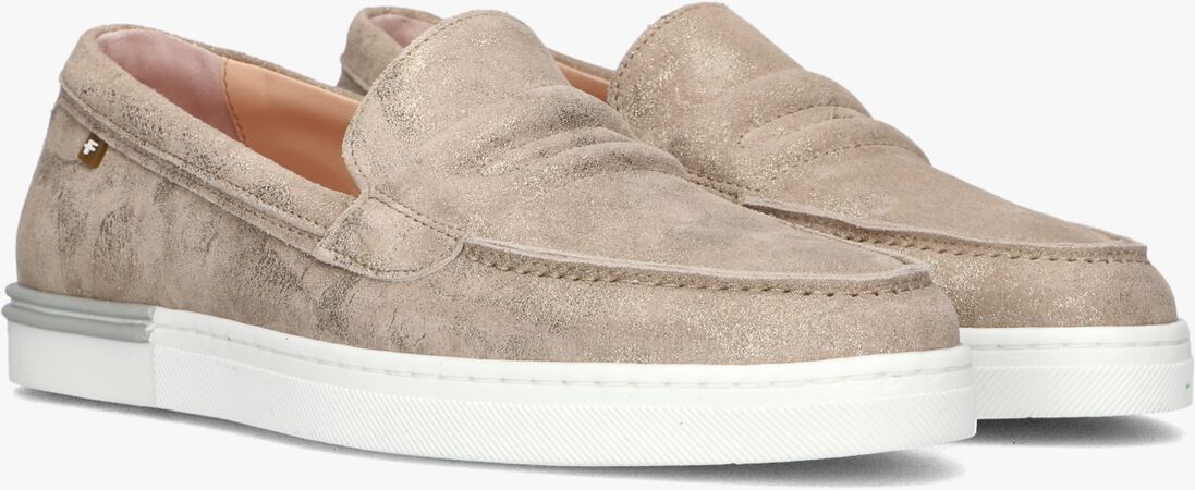FLORIS VAN BOMMEL gouden floris van bommel loafers sfw-40046