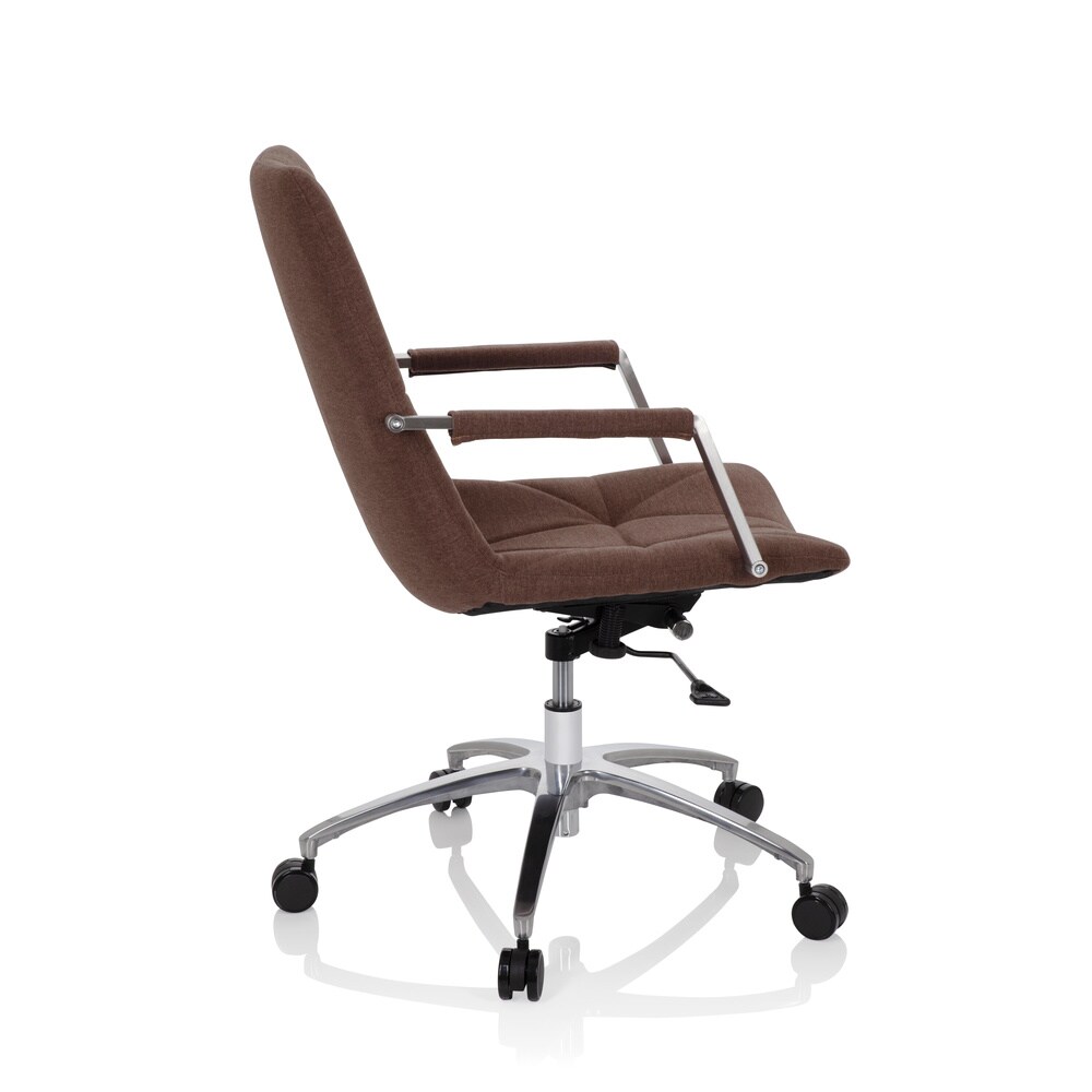 Home Office Bürostuhl SARANTO II Stoff mit Armlehnen hjh OFFICE