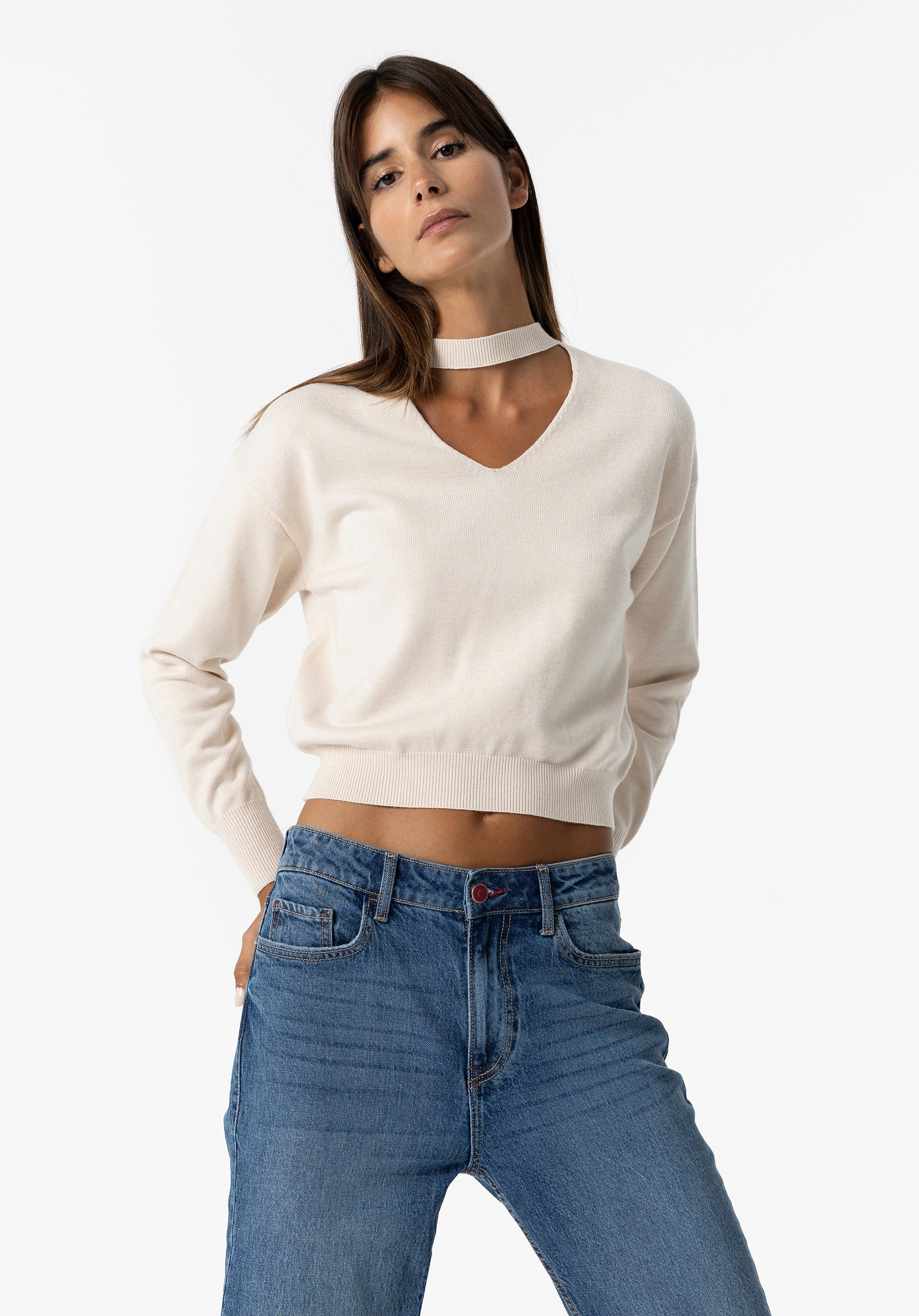 Camisola de Malha Cut Out