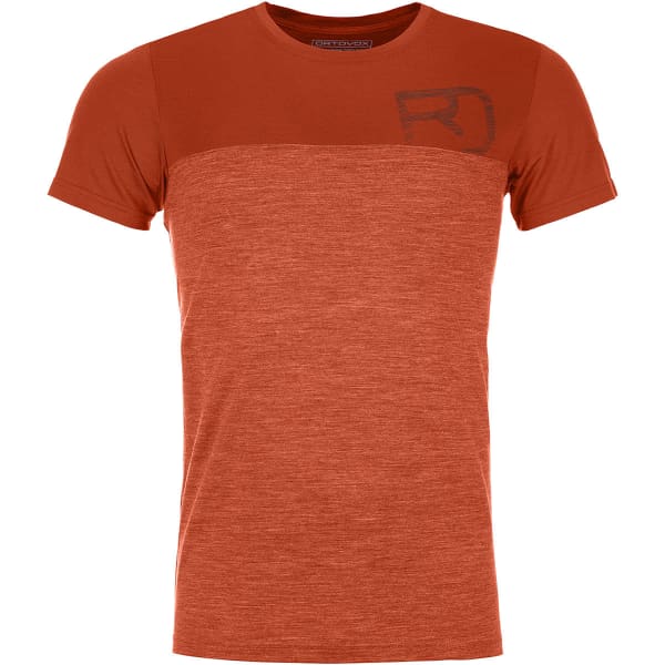 T-shirt randonnée ORTOVOX 150 COOL LOGO TS M DESERT ORANGE