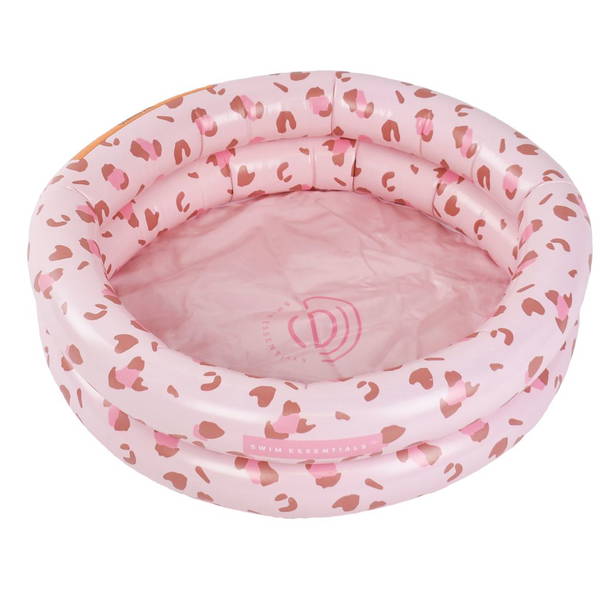 Swim EssentialsSwim Essentials   Baby Pool 60cm old pink leopard