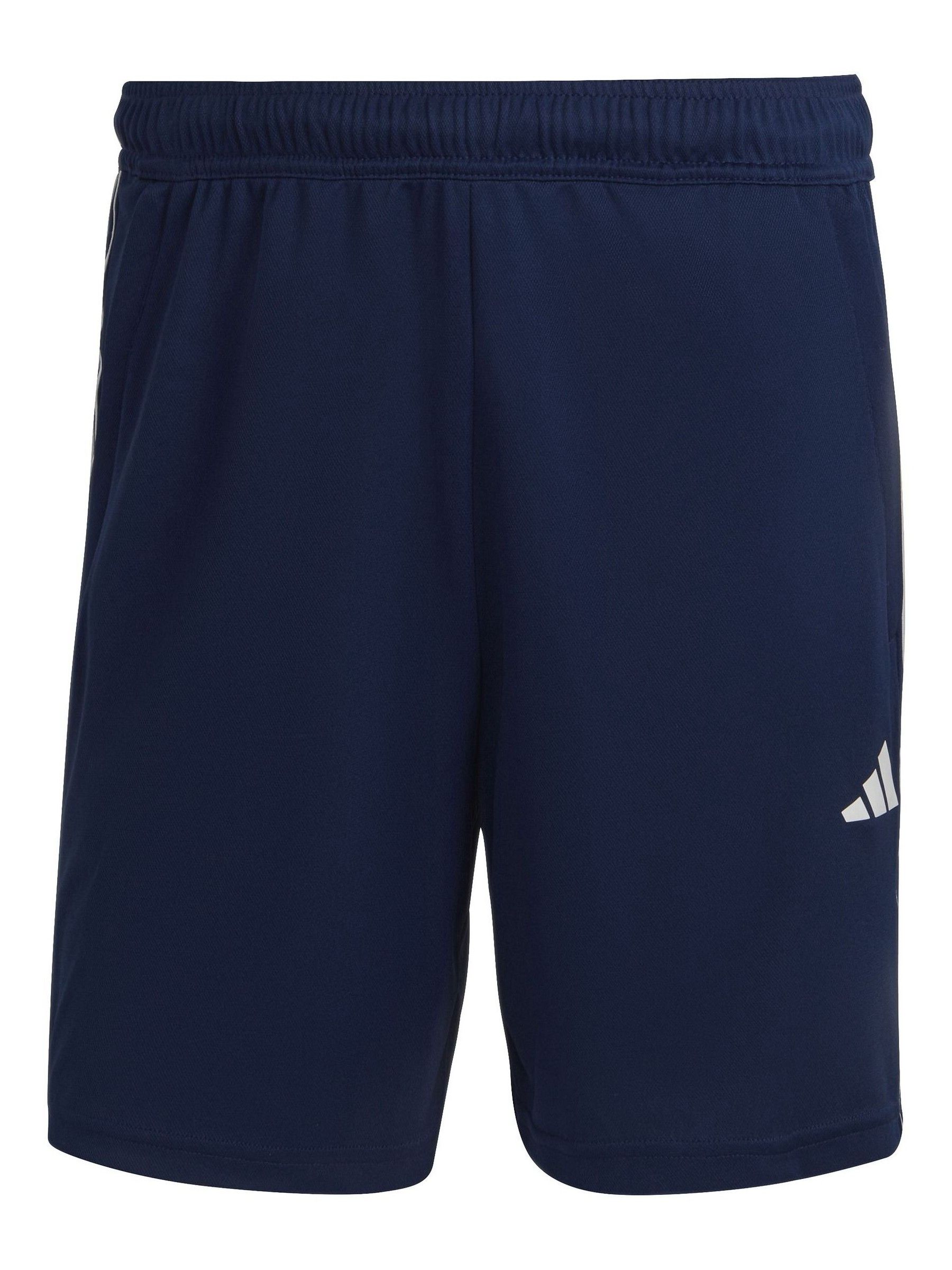 Blauw - adidas Train Essentials trainingsshort van piqué met 3 strepen