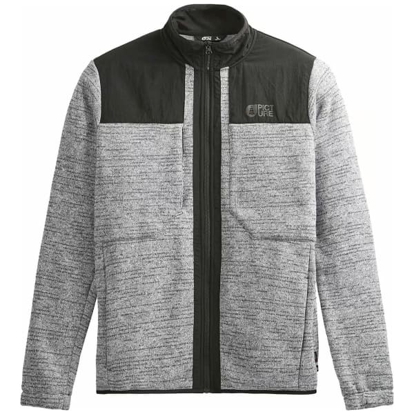 Veste polaire snowboard PICTURE DAUWY FLEECE GREY MELANGE/BLACK