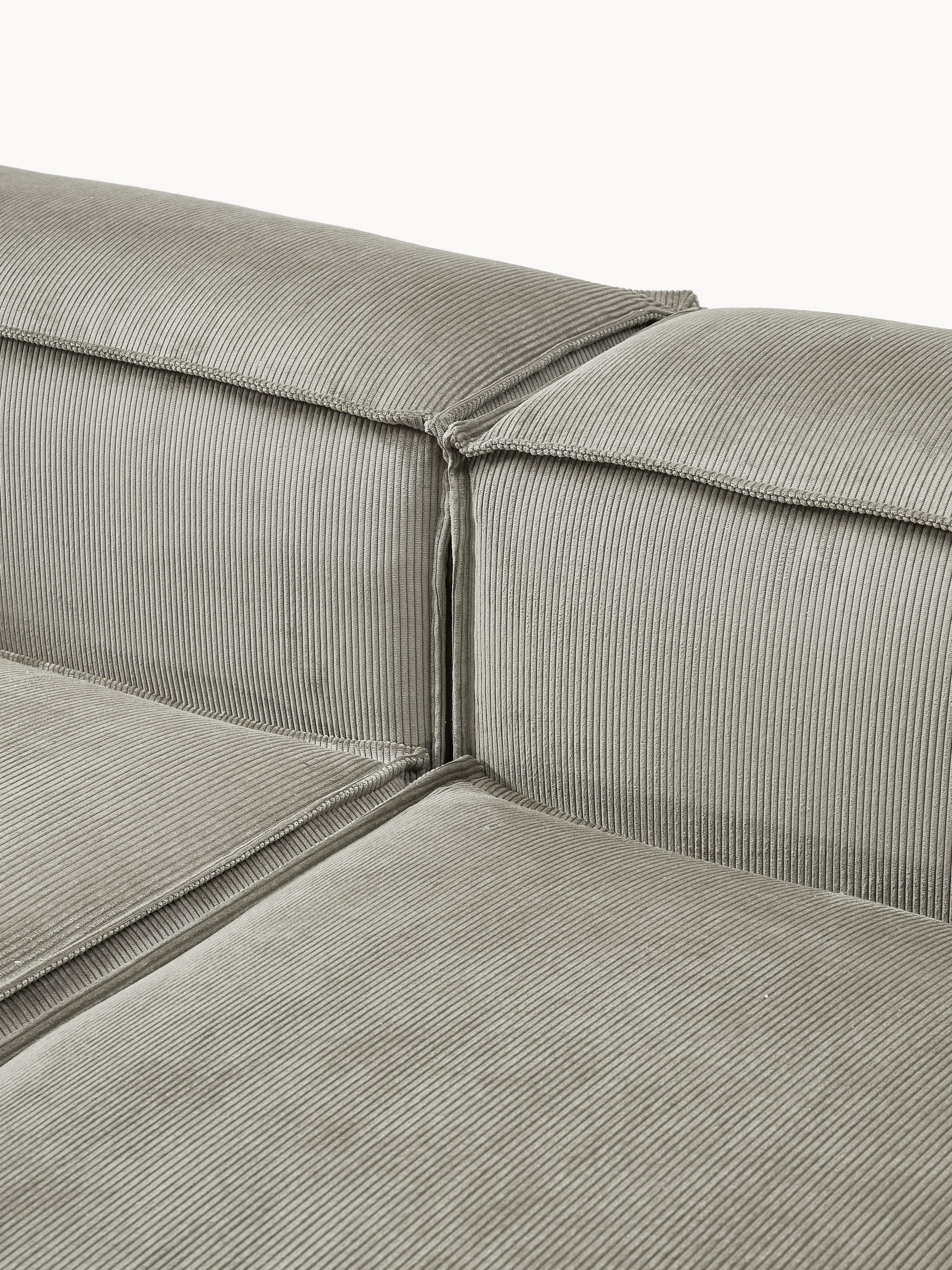 Modulaire bank Lennon (4-zits) van corduroy