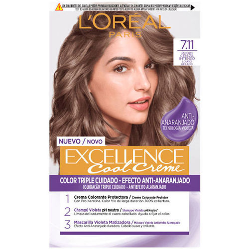 L'oréal - Excellence Creme Tinte 7,11-rubio Ceniza Intenso
