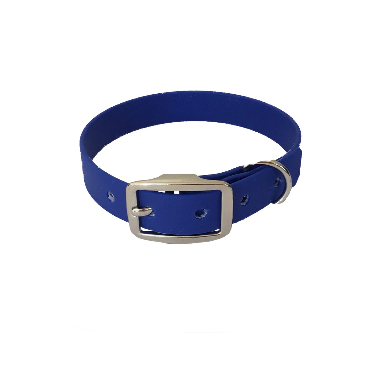 bio-leine 21-30cm HU Biothane Halsband dunkelblau 24 cm, 33 cm