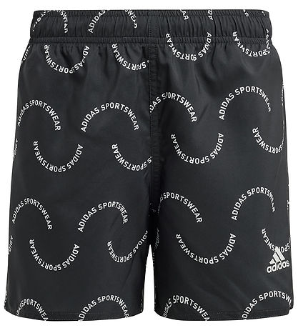 adidas performance Bådeshorts - Wve Clx Sl - Sort/Hvid