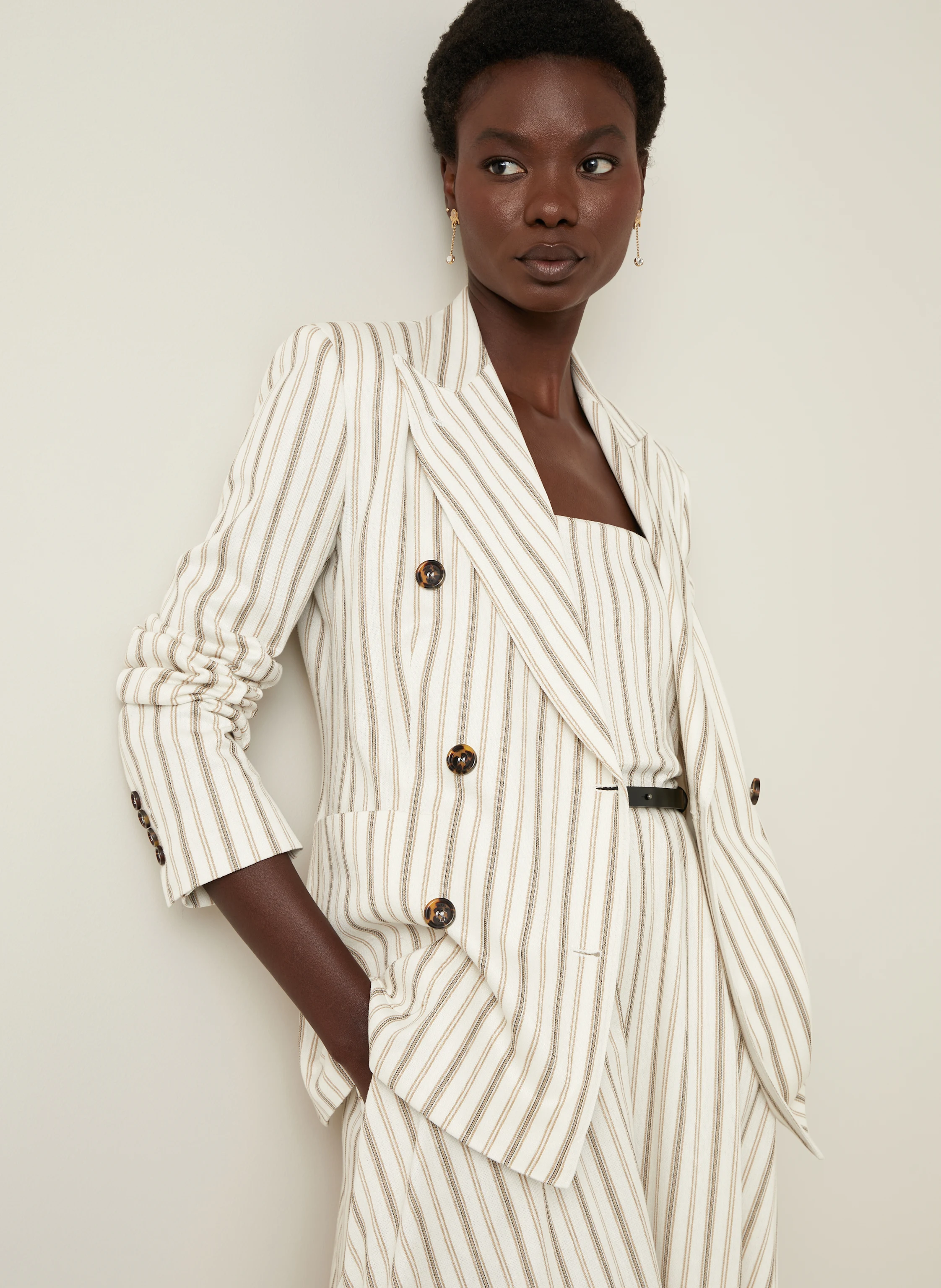 Max Mara Blazer PENSILE mit Leinen