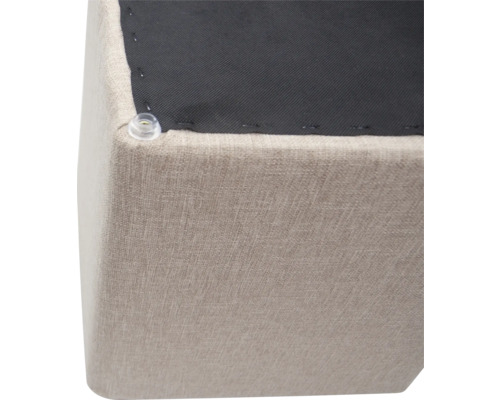 Kruk beige 35x35x38 cm