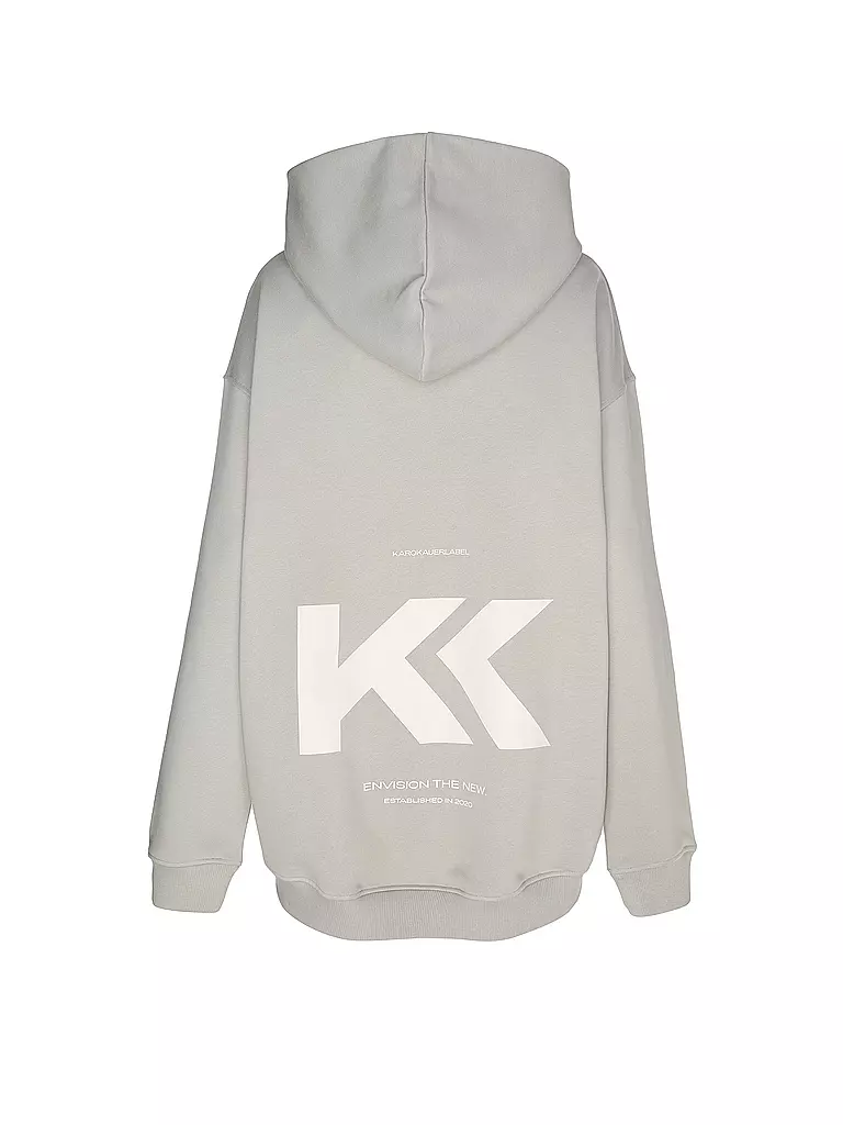 KARO KAUER Kapuzensweater - Hoodie CINDER grau
