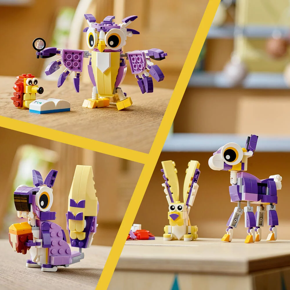 LEGO®CREATOR 31125 - FABULEUSES CREATURES DE LA FORET