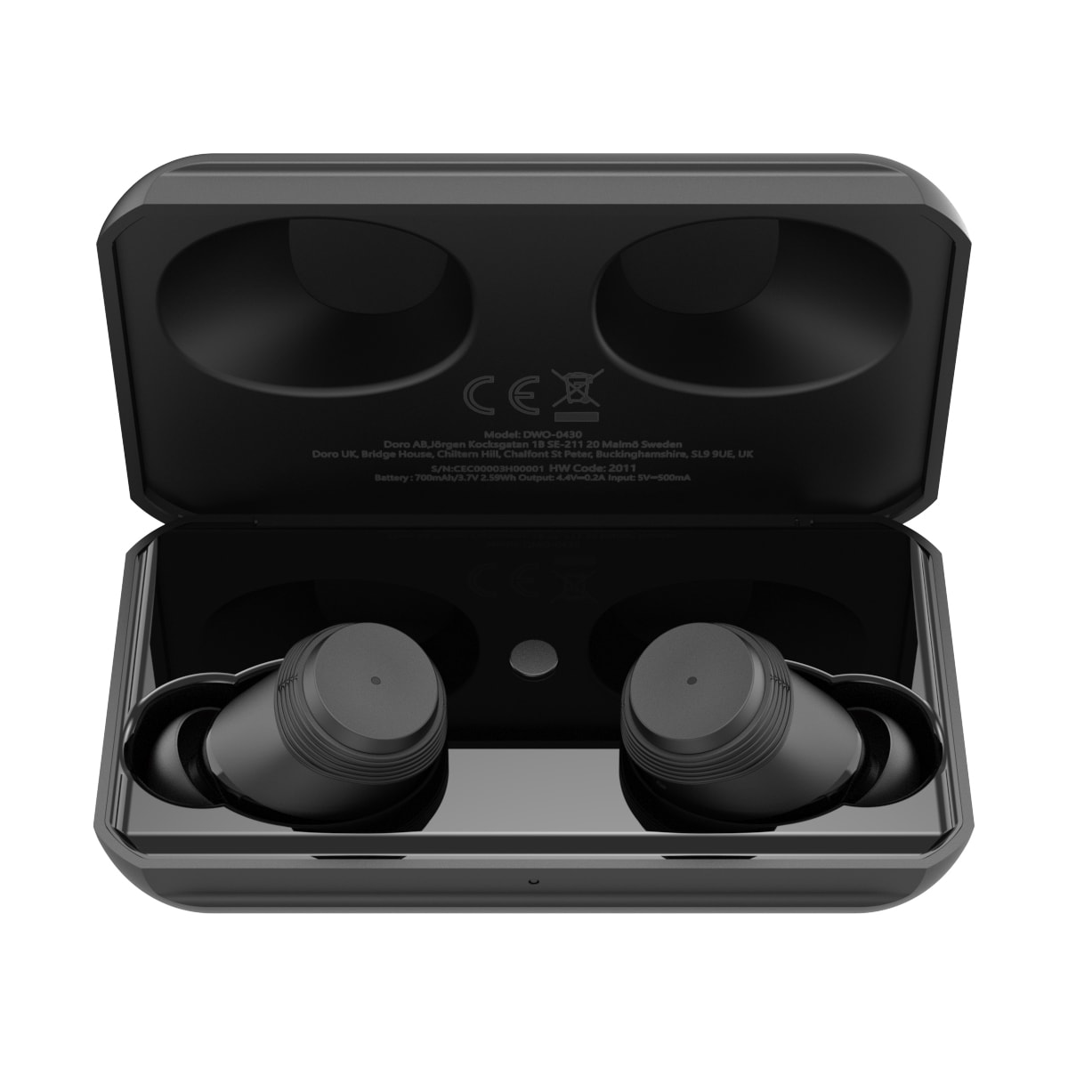 Doro HearingBuds hodetelefoner (sort)