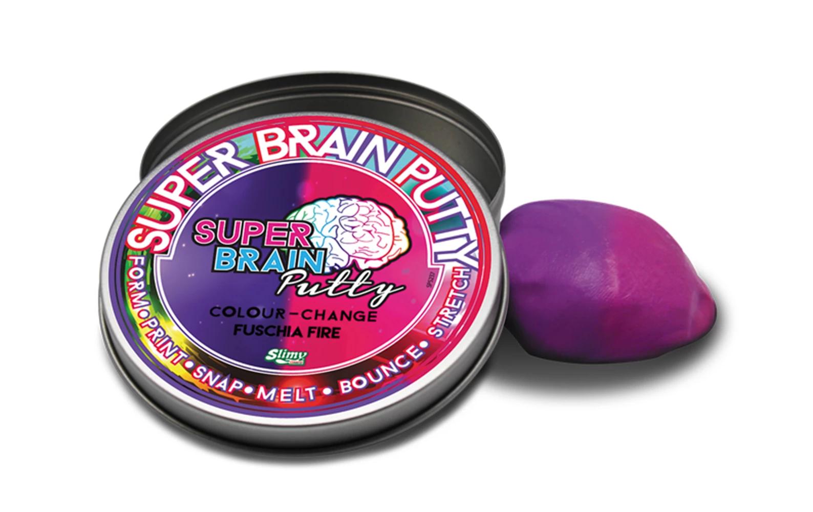 Knetmasse Slimy Super Brain Putty assortiert, 75 gWiederverwendbare Knetmasse