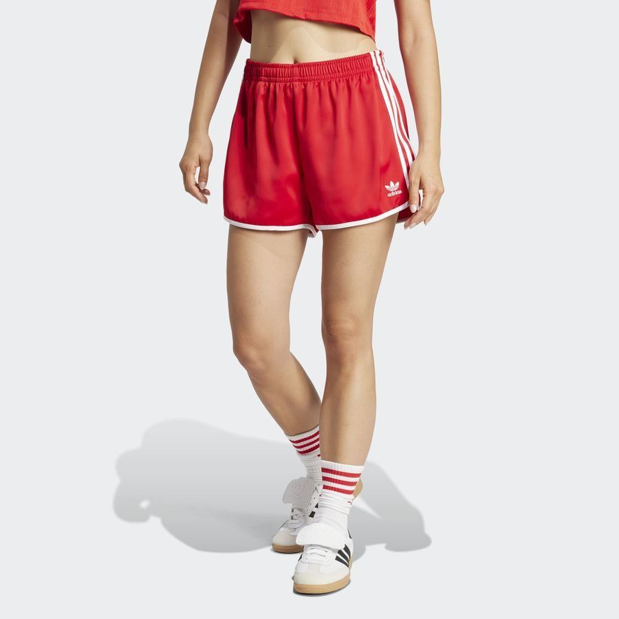 adidas Short Running Adicolor 3-Stripes Sprinter - Rouge/Blanc