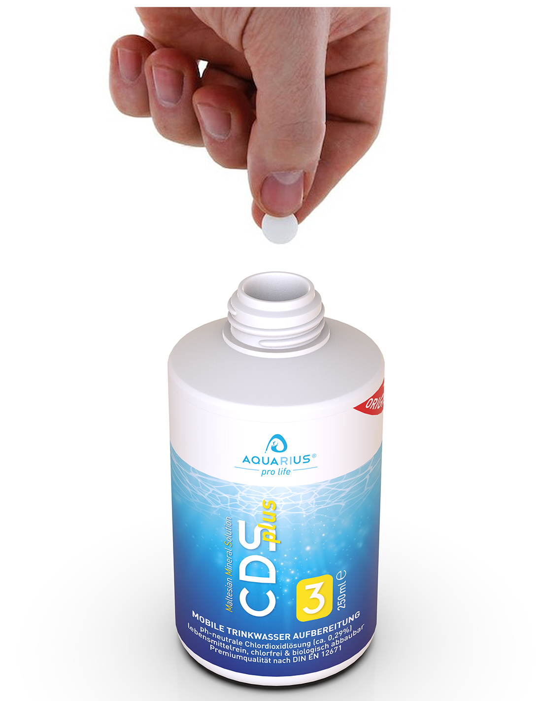 AQUARIUS pro life CDSplus 250 ml chloordioxideoplossing