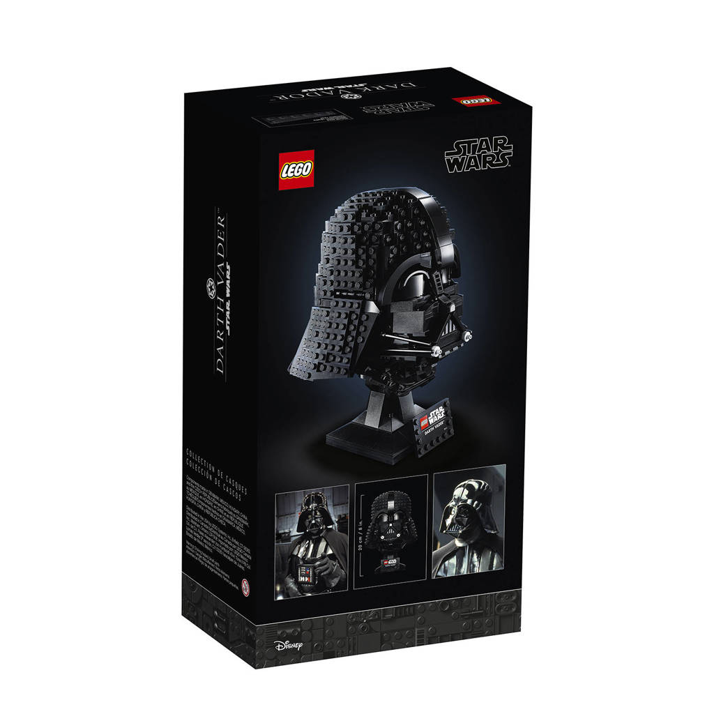 Darth vaderDarth Vader helm Bouwpakket voor Volwassenen en Decoratie 75304