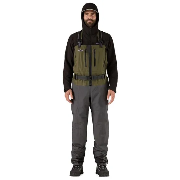 Patagonia M'S Swiftcurrent Expedition Zip Front Waders Basin Green