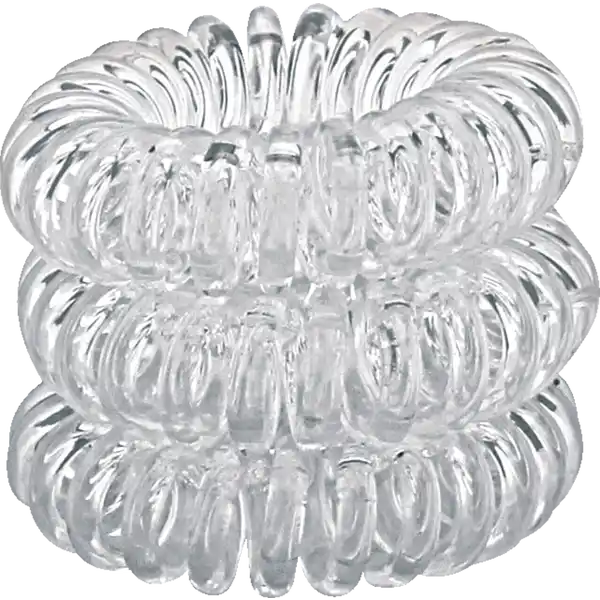 FOR YOUR BEAUTY SPIRALZOPFGUMMI SORTIERT 3 STÜCK