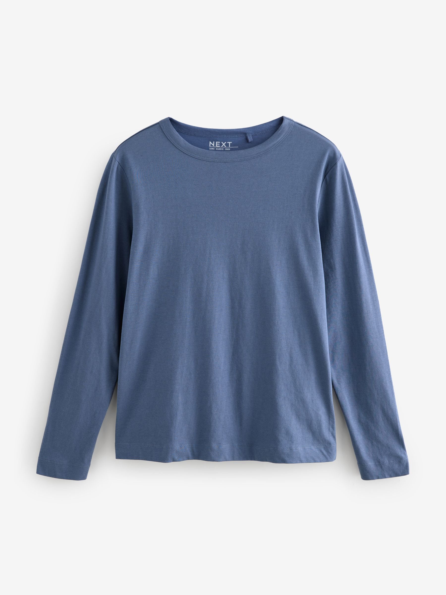 Multi - Set van 3 stuks 100% katoenen T-shirts met lange mouwen